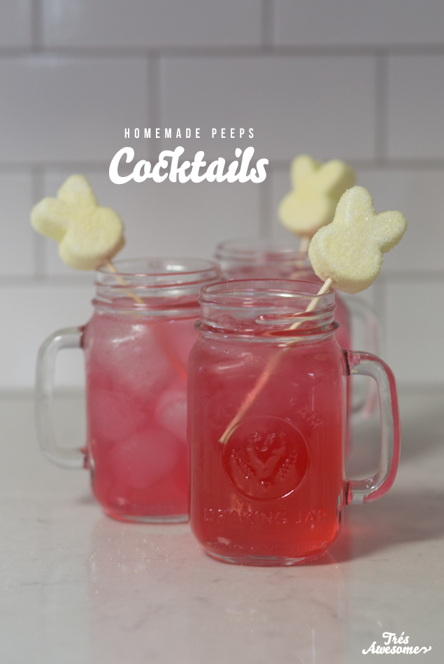 Recipe: Home Made Peeps Cocktails